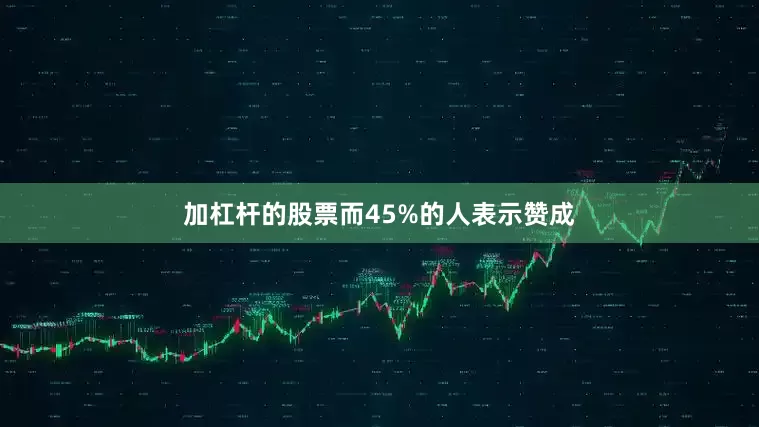 加杠杆的股票而45%的人表示赞成