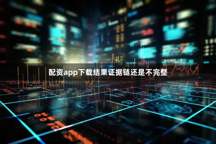 配资app下载结果证据链还是不完整